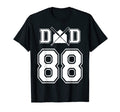 Number 88 Players Biggest Fan T-Shirt - Novelty Apparel for Adults - T-Shirt, Sweatshirt, Hoodie