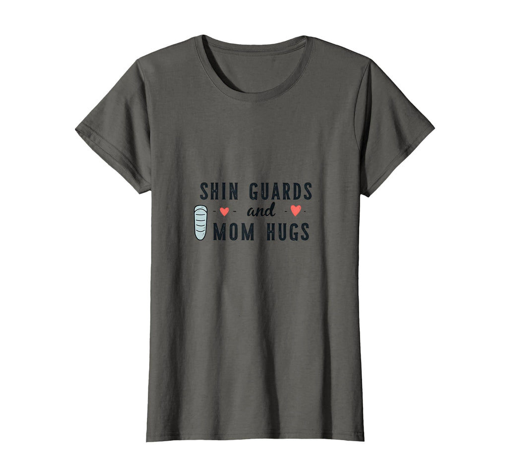 Shin Guards And Mom Hugs Soccer Mom T-Shirt - Trendy Graphic Men Women - T-Shirt, Sweatshirt, Hoodie