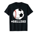 Mens Balldad Ball Dad T-Shirt - Aesthetic Graphic Unisex - T-Shirt, Sweatshirt, Hoodie