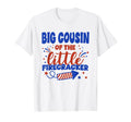 Big Cousin Little Firecracker Fourth T-Shirt - Trendy Graphic Men Women - T-Shirt, Sweatshirt, Hoodie