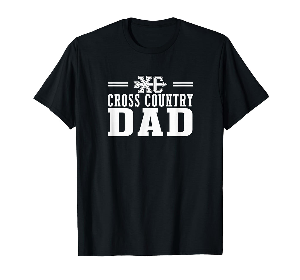 Proud Cross Country Dad Team Love T-Shirt - Minimalist Print for Adults - T-Shirt, Sweatshirt, Hoodie
