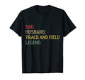 Dad Husband Track And Field T-Shirt - Casual Everyday Wear for Adults - T-Shirt, Sweatshirt, Hoodie