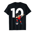 10 Soccer Birthday Gift Soccer Fan T-Shirt - Custom Art Print Unisex - T-Shirt, Sweatshirt, Hoodie