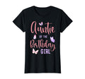 Auntie Birthday Butterfly Party T-Shirt - Unique Graphic for Adults - T-Shirt, Sweatshirt, Hoodie