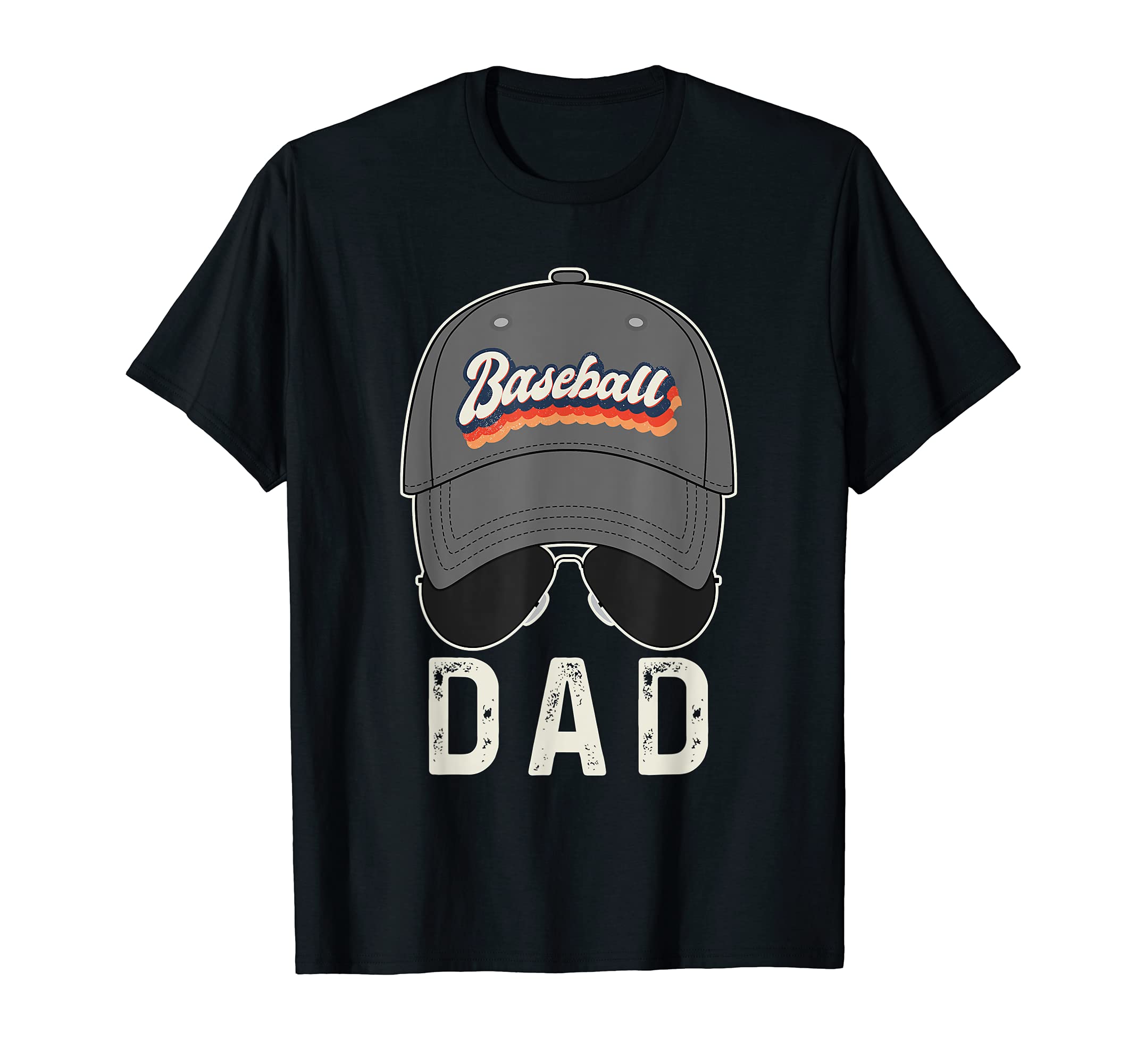Baseball Dad Baseball Hat And T-Shirt - Fun Novelty Design Men Women - T-Shirt, Sweatshirt, Hoodie