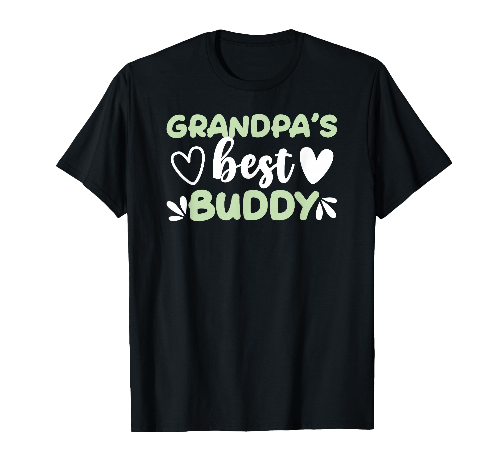 Grandpas Best Buddy From Grandpa To T-Shirt - Novelty Apparel Unisex - T-Shirt, Sweatshirt, Hoodie