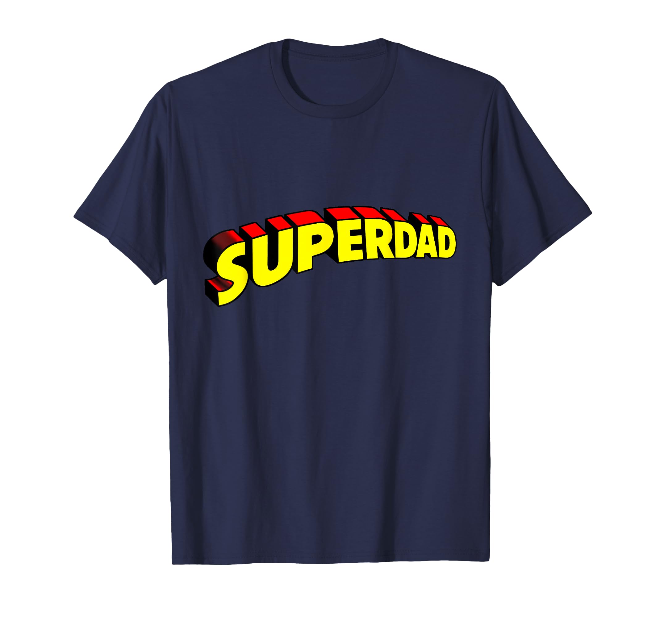 Superdad Super Dad Super Hero T-Shirt - Aesthetic Graphic for Adults - T-Shirt, Sweatshirt, Hoodie