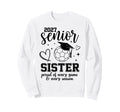 2027 Senior Soccer Sister Proud Sweatshirt - Custom Art Print for Adults - T-Shirt, Sweatshirt, Hoodie