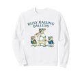 Busy Raising Baller Baseball Sweatshirt - Custom Art Print for Adults - T-Shirt, Sweatshirt, Hoodie