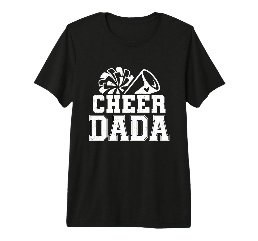 Mens Cheerleading Daddy Fathers Day T-Shirt - Fun Novelty Design Men Women - T-Shirt, Sweatshirt, Hoodie