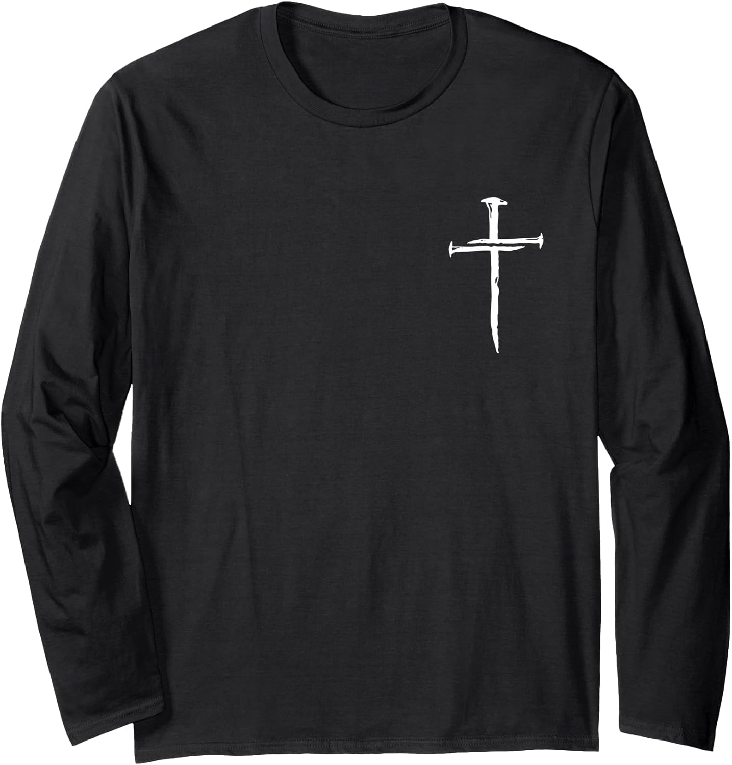Christian Minimalist Three Nails Cross Religious - Adult & Kids T-Shirts, Sweatshirts & Hoodies apparel design preview 1