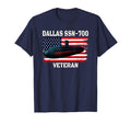 Submarine Uss Dallas Ssn 700 T-Shirt - Casual Everyday Wear for Adults - T-Shirt, Sweatshirt, Hoodie