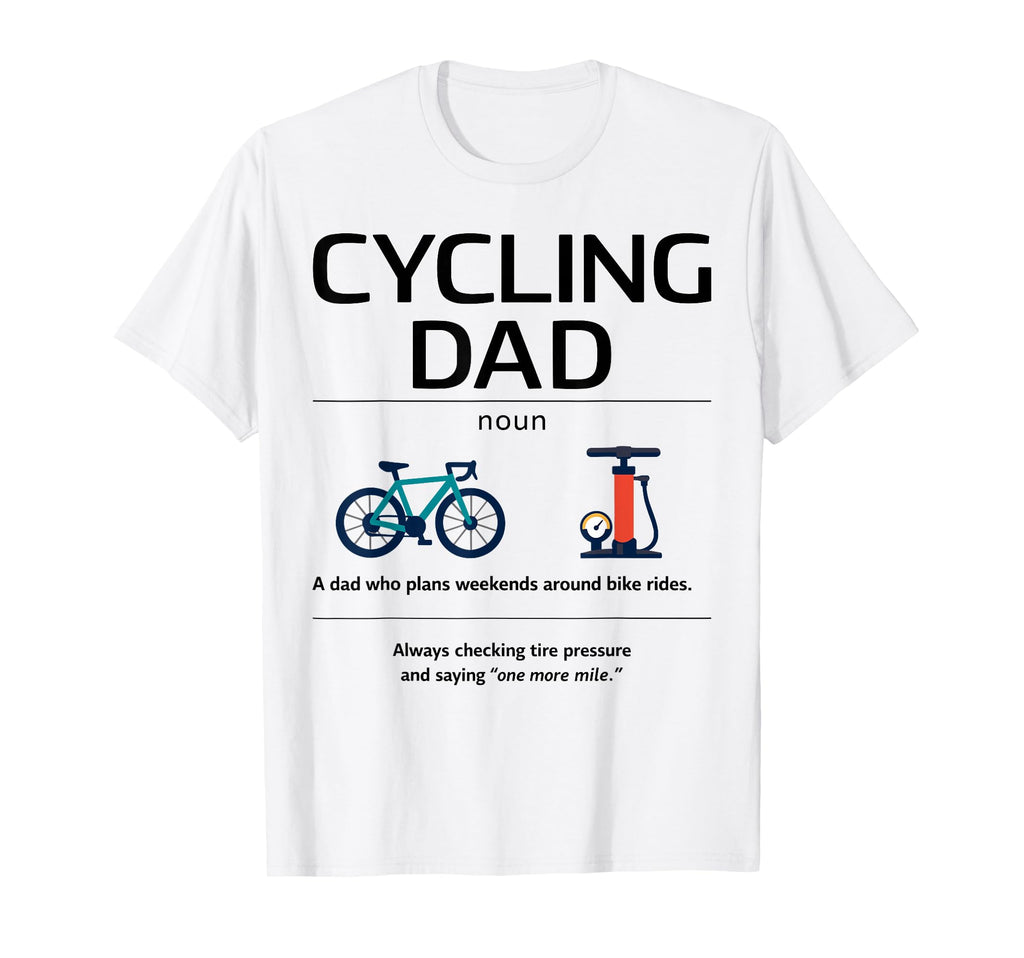 Cycling Dad Definition Gifts Fathers T-Shirt - Unique Graphic for Adults - T-Shirt, Sweatshirt, Hoodie