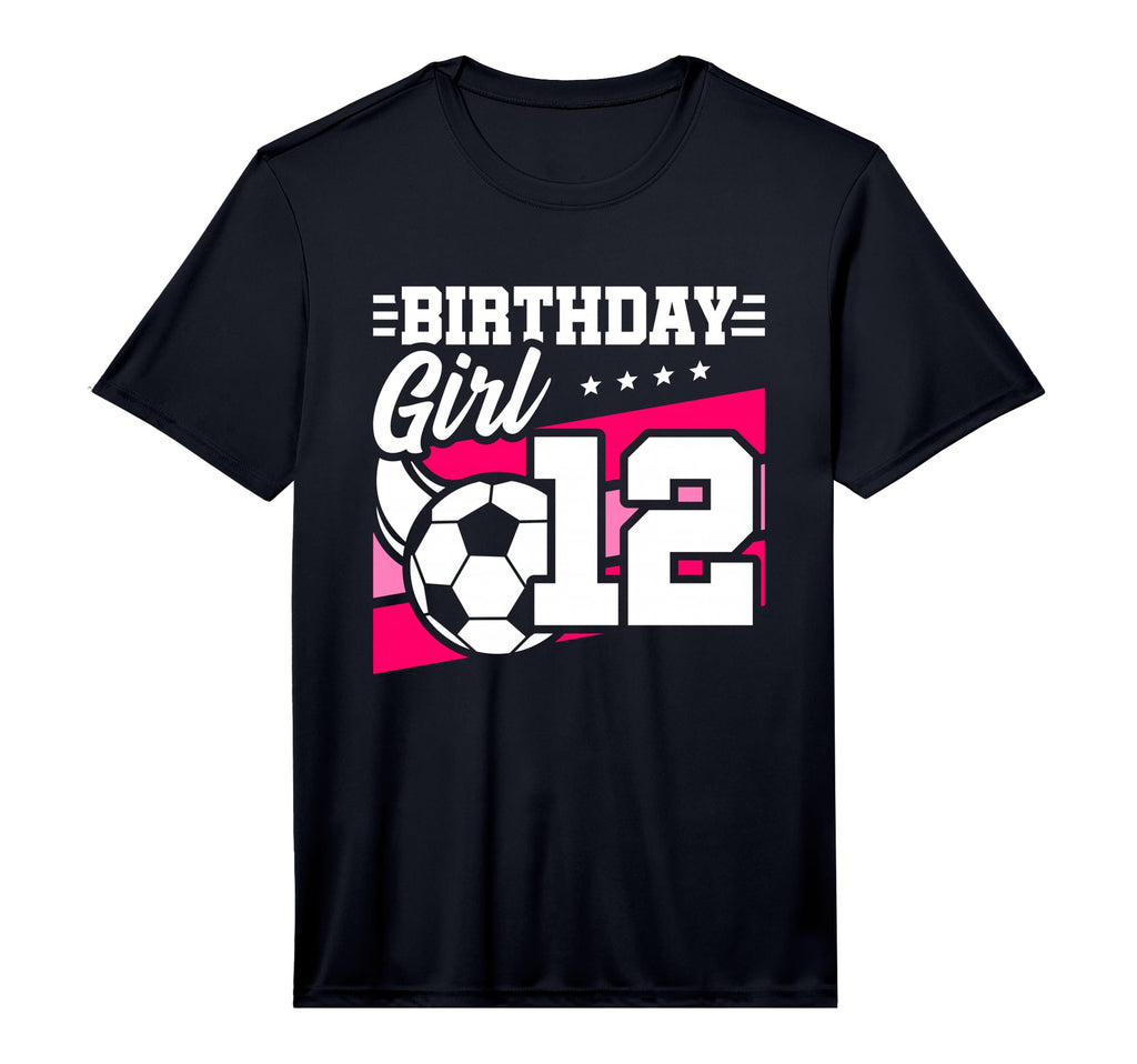 Soccer Birthday Party 12 Year Old 12Th T-Shirt - Novelty Apparel Unisex - T-Shirt, Sweatshirt, Hoodie