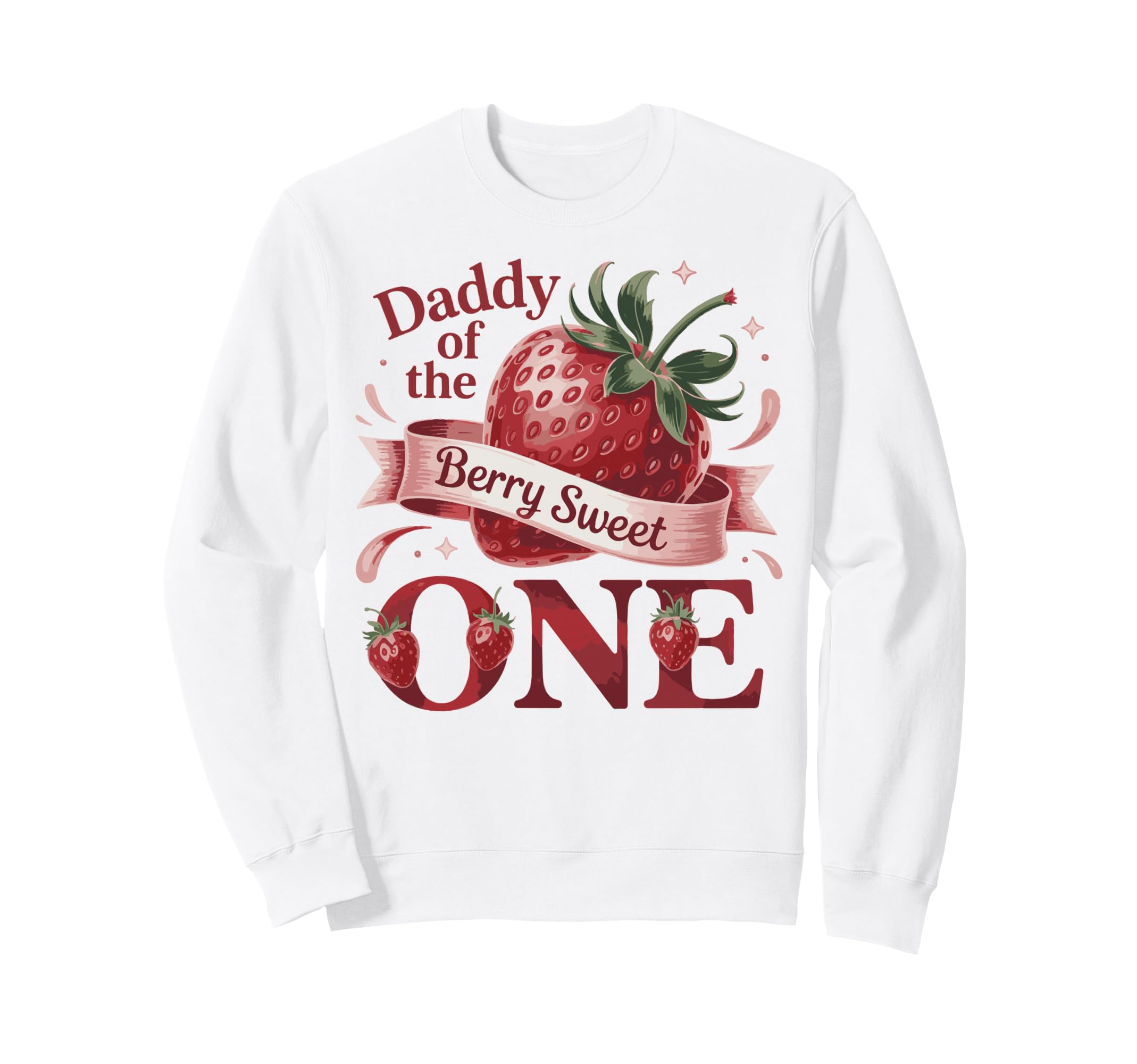Berry Sweet One Strawberry Birthday Sweatshirt - Unique Graphic Unisex - T-Shirt, Sweatshirt, Hoodie