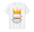 Novelty Golf Personalized Name Hamza T-Shirt - Unique Graphic Men Women - T-Shirt, Sweatshirt, Hoodie
