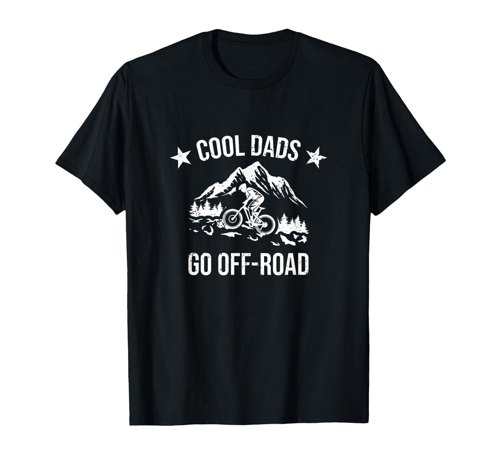 Dads Go Off Road Mountainbike Cycling T-Shirt - Unique Graphic for Adults - T-Shirt, Sweatshirt, Hoodie