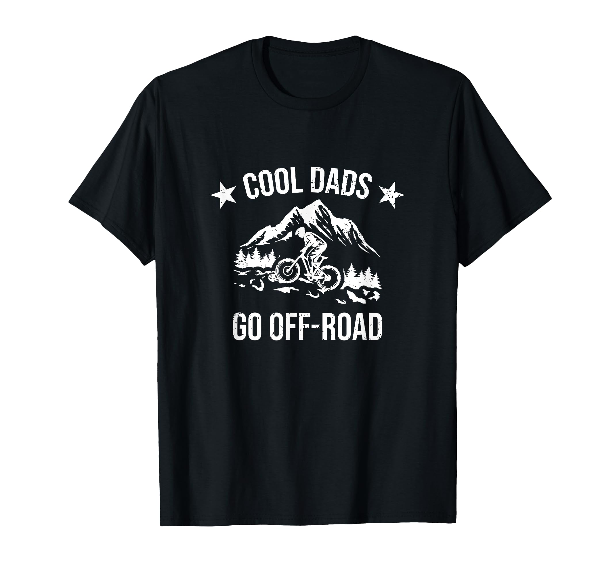 Dads Go Off Road Mountainbike Cycling T-Shirt - Unique Graphic for Adults - T-Shirt, Sweatshirt, Hoodie