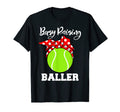 Busy Raising Baller Funny Tennis Mom T-Shirt - Unique Graphic Men Women - T-Shirt, Sweatshirt, Hoodie
