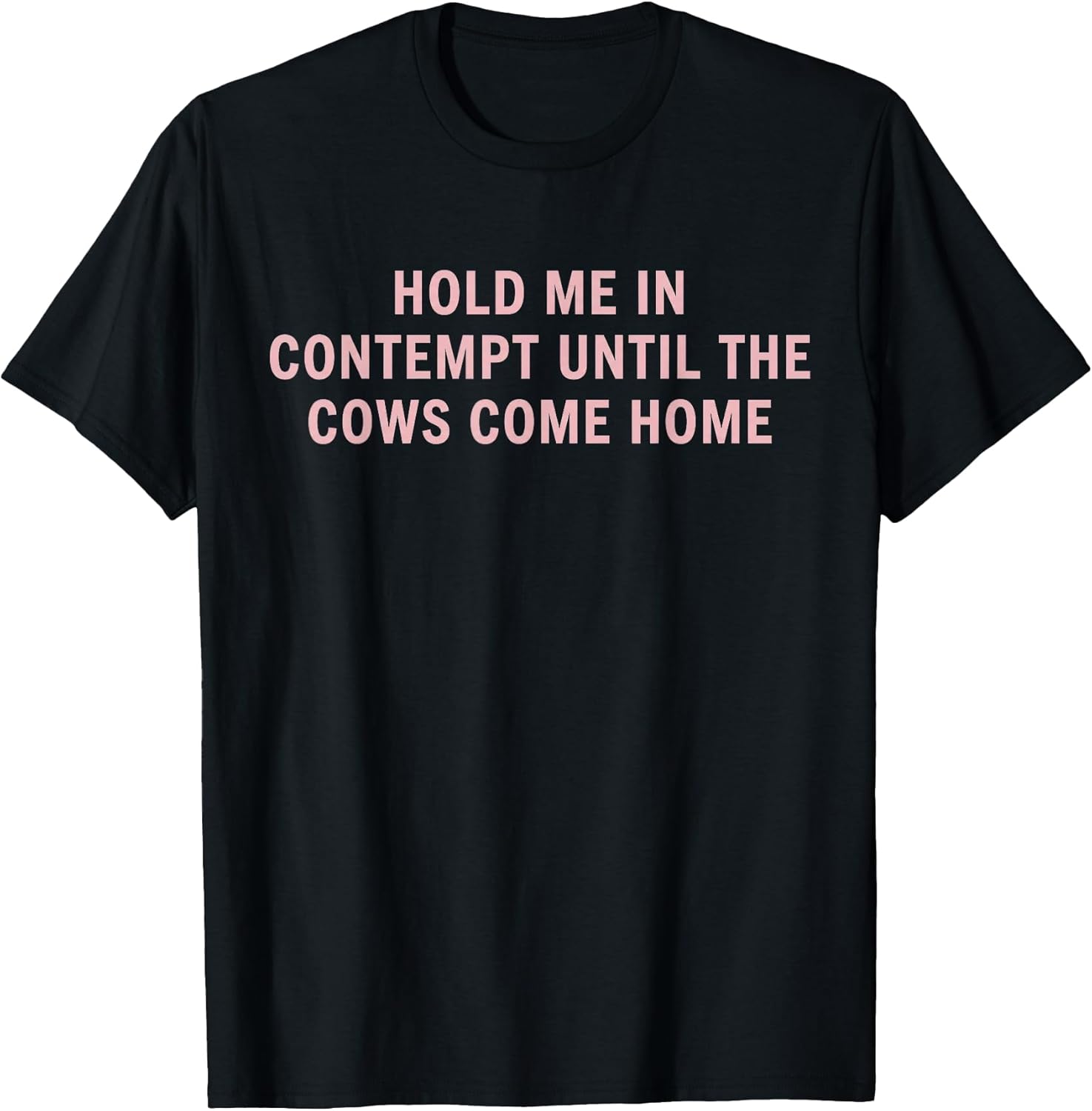 Hold Me in Contempt Until The Cows Come Home Funny - Adult & Kids T-Shirts, Sweatshirts & Hoodies apparel design preview 1