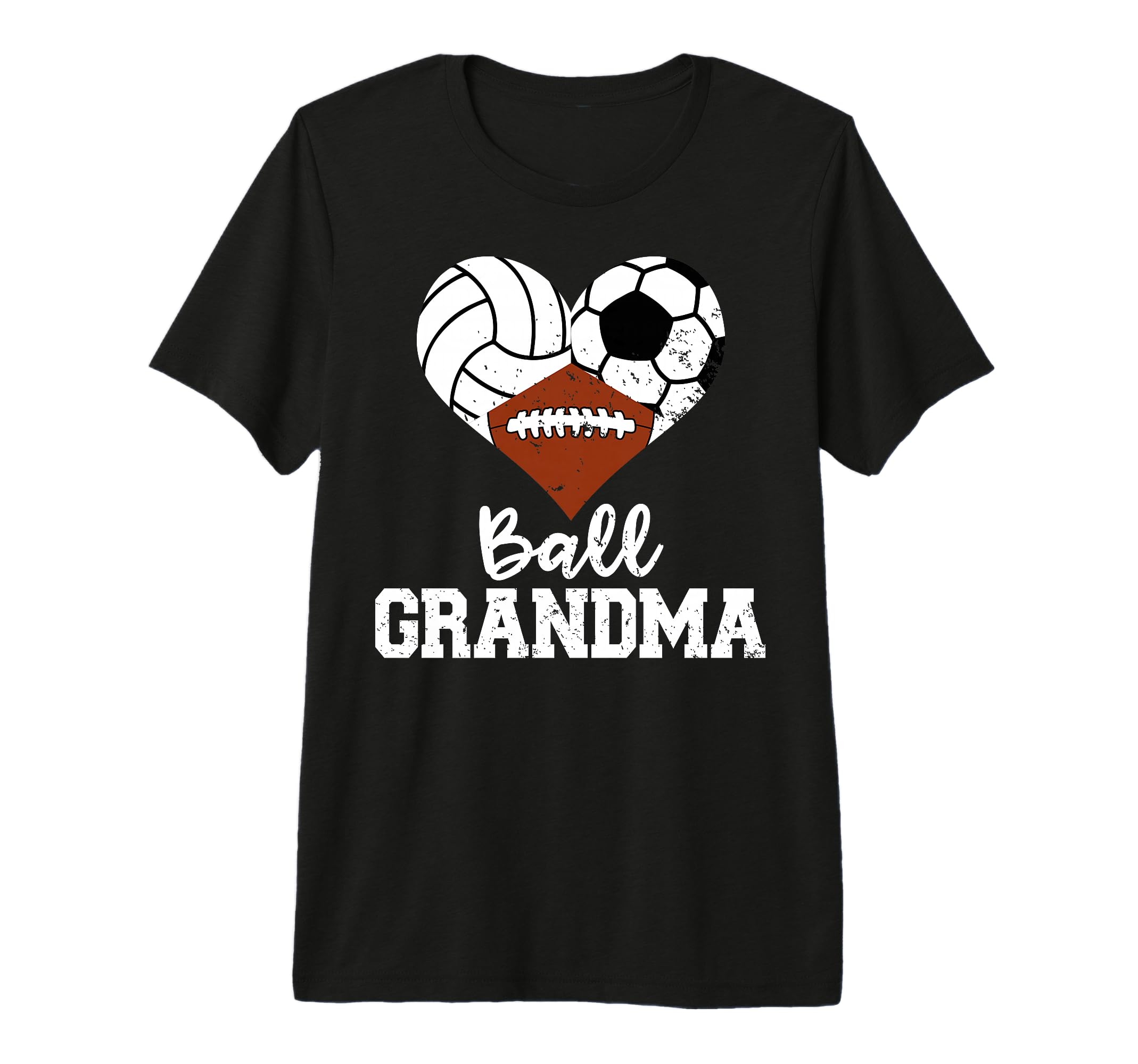 Ball Grandma Funny Volleyball Soccer T-Shirt - Custom Art Print for Adults - T-Shirt, Sweatshirt, Hoodie