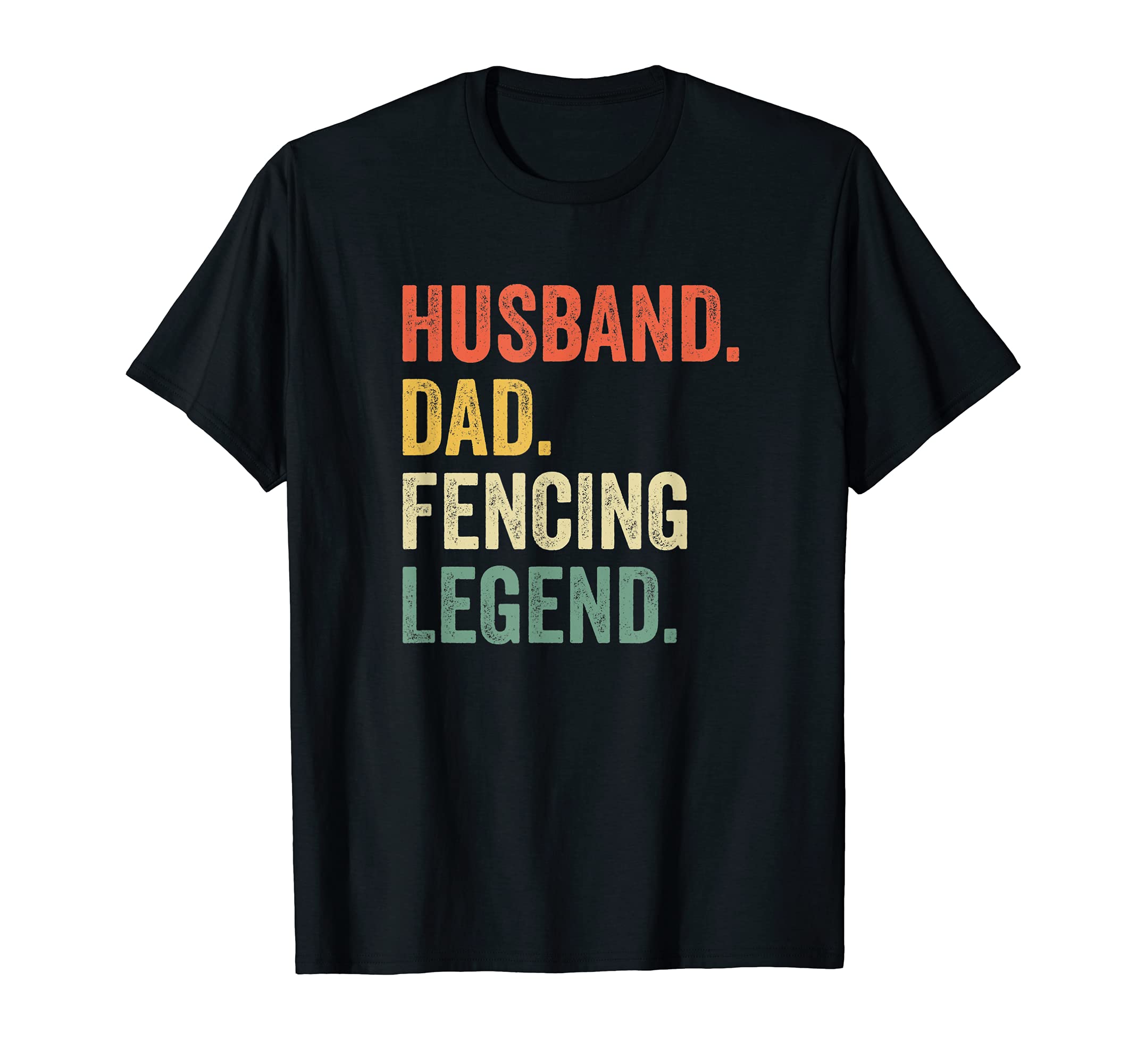 Mens Funny Fencer Husband Dad T-Shirt - Minimalist Print for Adults - T-Shirt, Sweatshirt, Hoodie