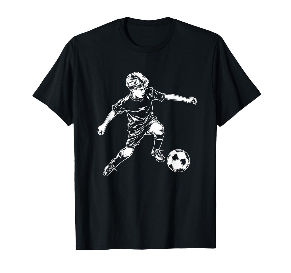 Football Drawing Football Player T-Shirt - Fun Novelty Design Men Women - T-Shirt, Sweatshirt, Hoodie