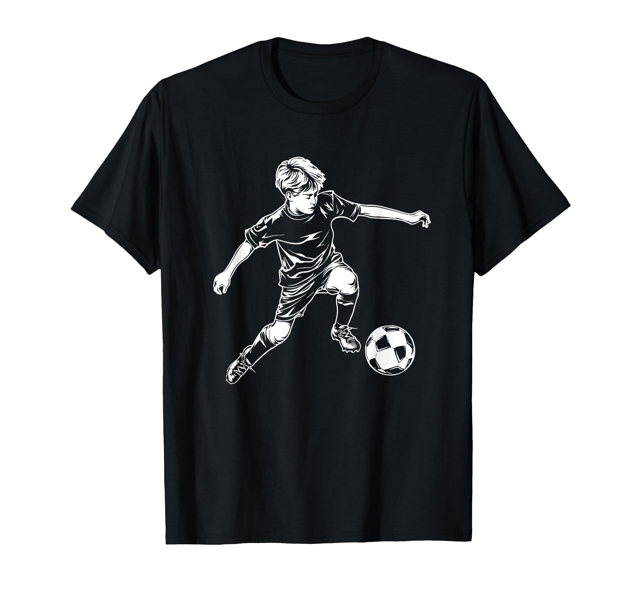 Football Drawing Football Player T-Shirt - Fun Novelty Design Men Women - T-Shirt, Sweatshirt, Hoodie