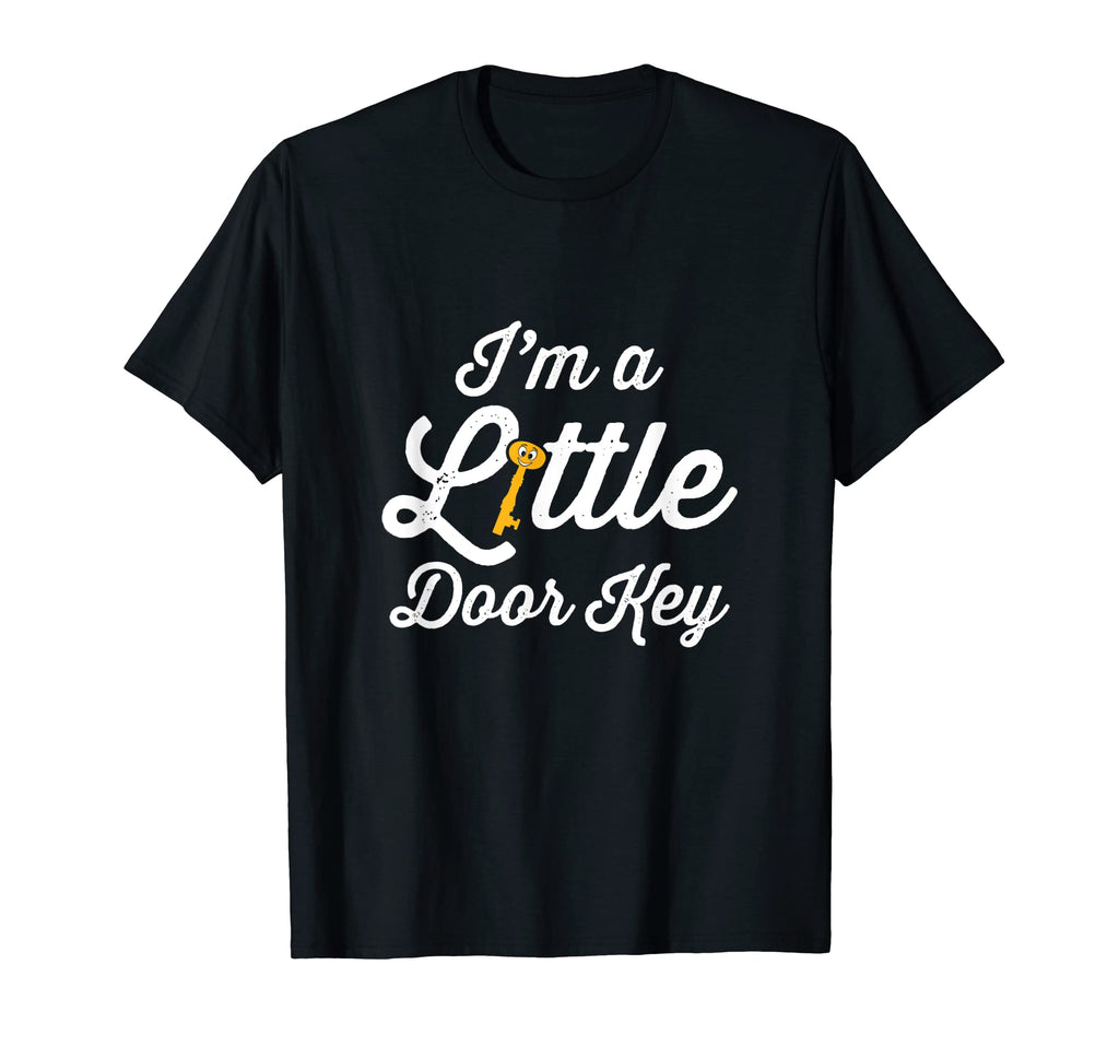 Mens Im Little Door Key Bad Dad Joke T-Shirt - Aesthetic Graphic Unisex - T-Shirt, Sweatshirt, Hoodie