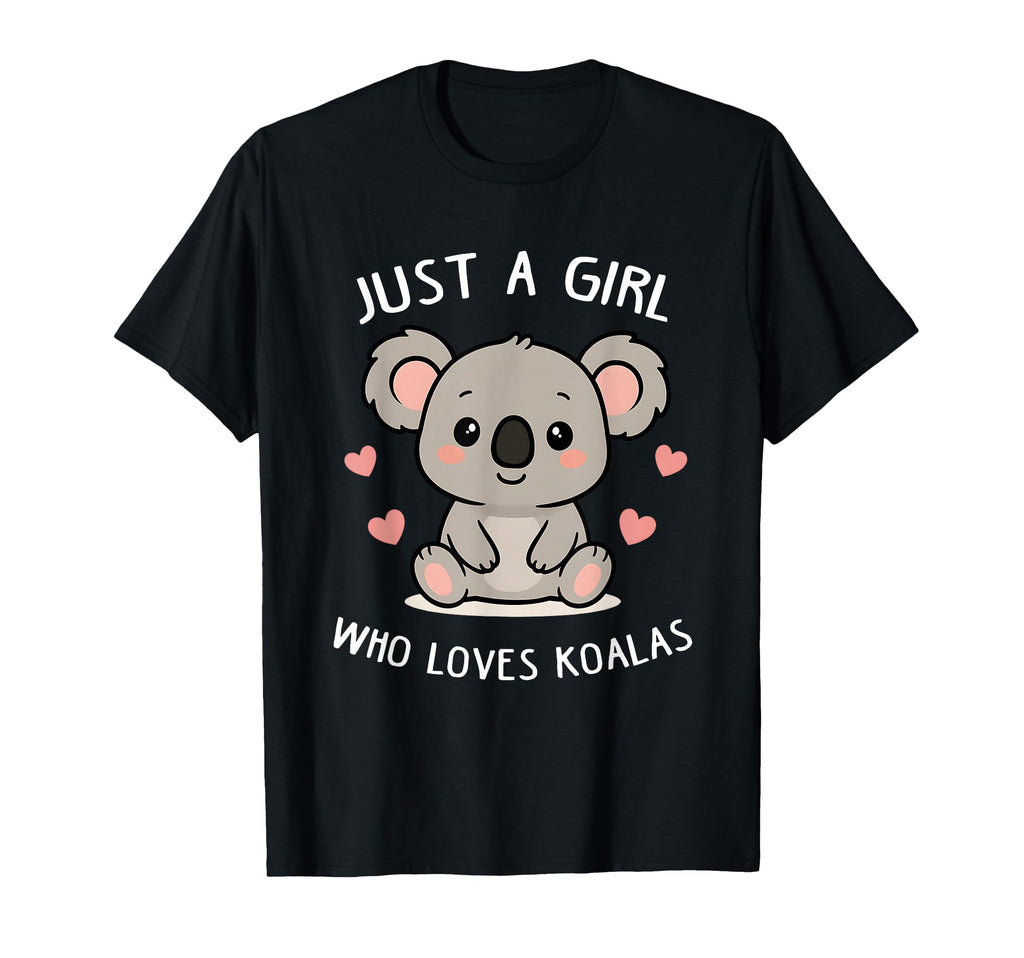 Just Who Loves Koalas Funny Koala Gift T-Shirt - Custom Art Print Unisex - T-Shirt, Sweatshirt, Hoodie