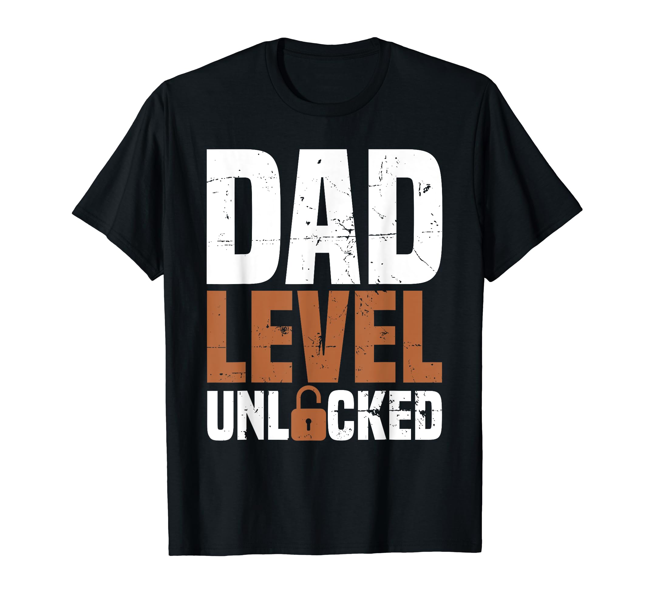 Dad Level Unlocked Fathers Day Gamer T-Shirt - Custom Art Print for Adults - T-Shirt, Sweatshirt, Hoodie