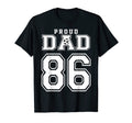 Number 86 Custom Proud Soccer T-Shirt - Casual Everyday Wear for Adults - T-Shirt, Sweatshirt, Hoodie