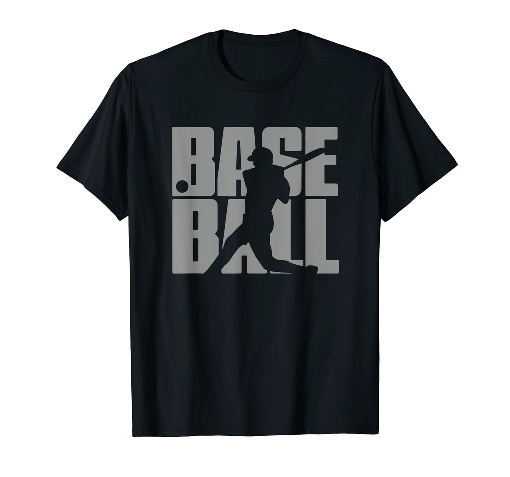 Gray Baseball Baseball Player T-Shirt - Trendy Graphic for Adults - T-Shirt, Sweatshirt, Hoodie