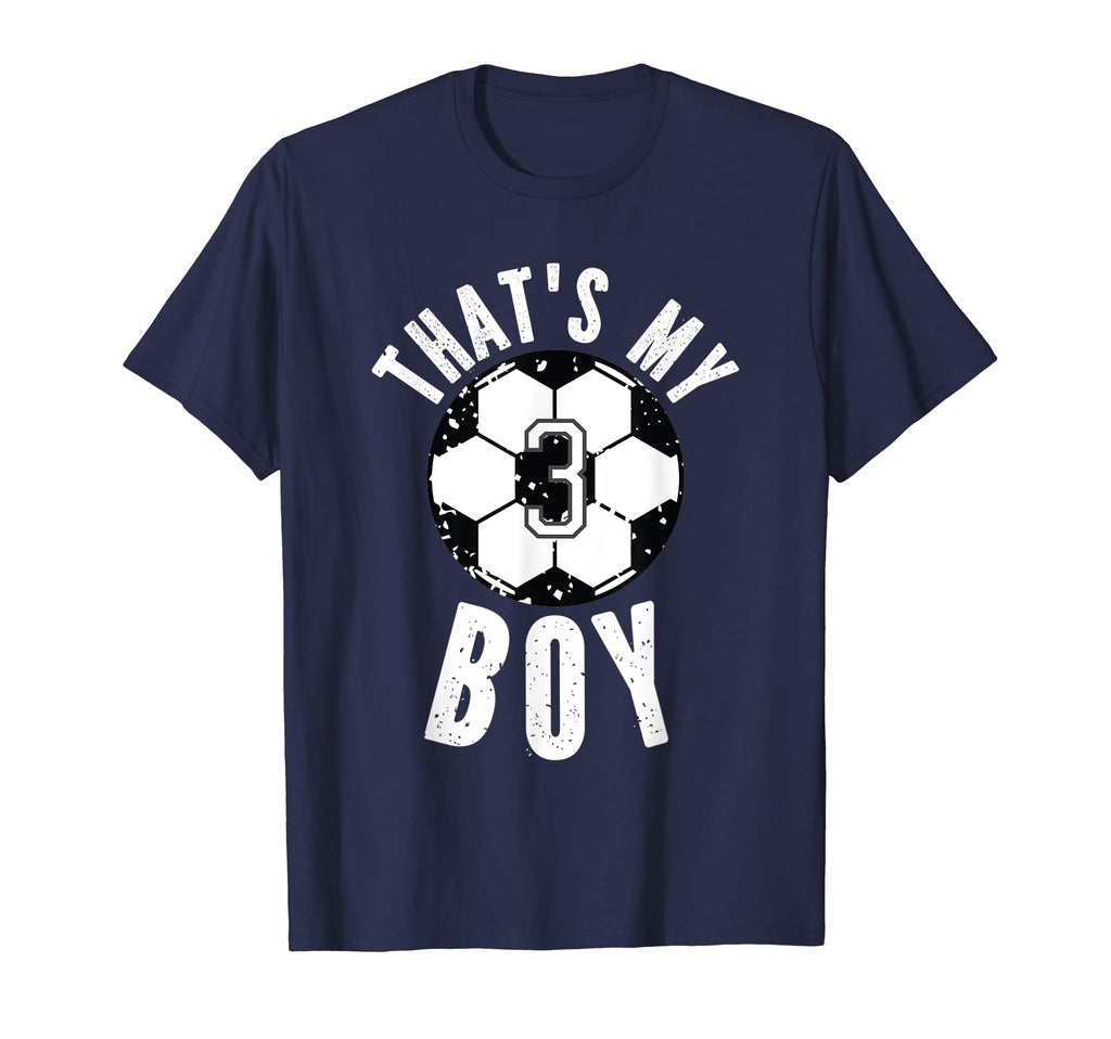 Thats My Soccer Jersey Number 3 Dad Mom T-Shirt - Aesthetic Graphic Unisex - T-Shirt, Sweatshirt, Hoodie