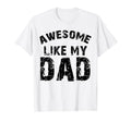 Son Daughter Love Father Pun Awesome T-Shirt - Custom Art Print Men Women - T-Shirt, Sweatshirt, Hoodie