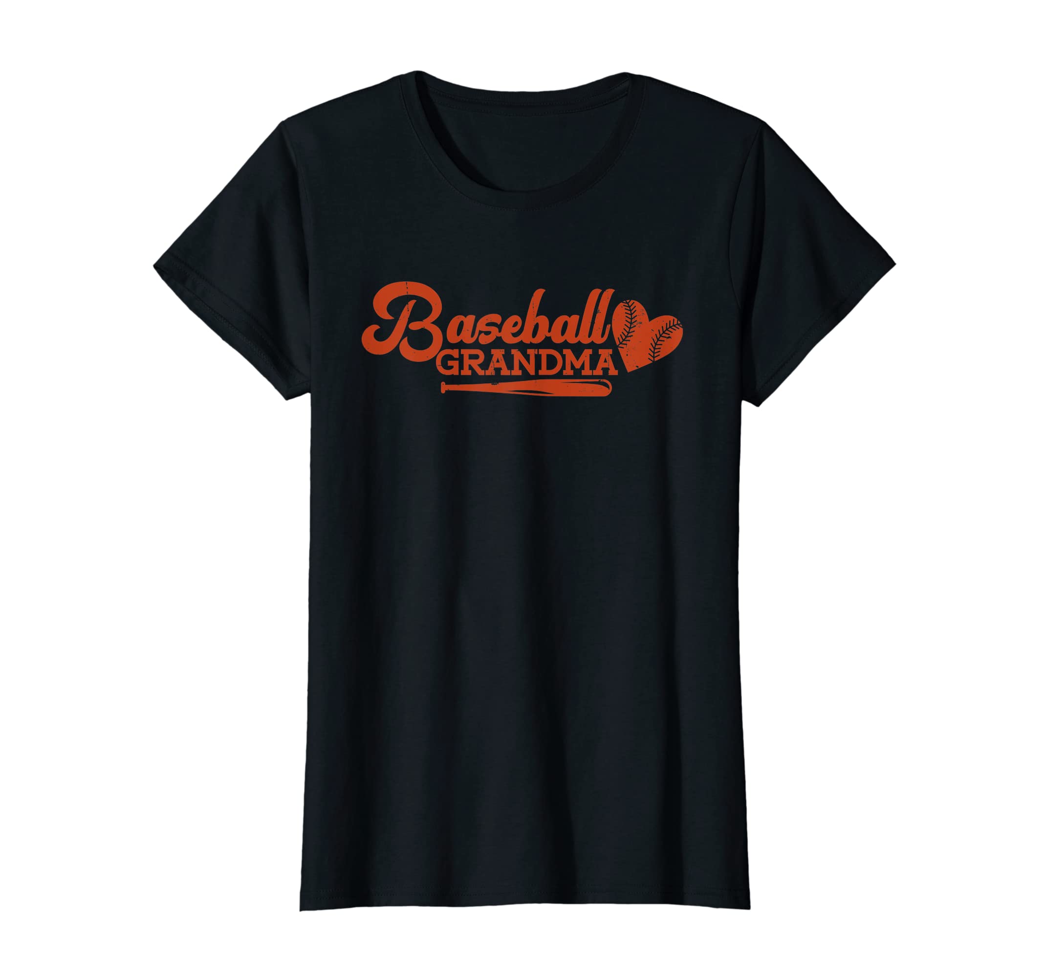 Womens Baseball Grandma T-Shirt - Unique Graphic Men Women - T-Shirt, Sweatshirt, Hoodie