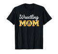 Wrestling Mom Mom Wrestling Silhouette T-Shirt - Custom Art Print Unisex - T-Shirt, Sweatshirt, Hoodie