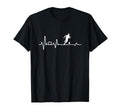 Soccer Player Heartbeat Soccer T-Shirt - Casual Everyday Wear Men Women - T-Shirt, Sweatshirt, Hoodie