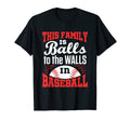 Baseball Family Mom Dad Sister Baller T-Shirt - Custom Art Print Unisex - T-Shirt, Sweatshirt, Hoodie