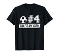 Thats My 4 Soccer Dad Soccer Mom Gift T-Shirt - Minimalist Print Men Women - T-Shirt, Sweatshirt, Hoodie