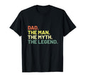 Dad Myth Legend Funny Fathers Day T-Shirt - Minimalist Print Unisex - T-Shirt, Sweatshirt, Hoodie