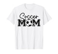 Soccer Mom Heart Game Day Vibes Soccer T-Shirt - Trendy Graphic Unisex - T-Shirt, Sweatshirt, Hoodie