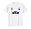 Sam Coffey 17 White Uswnt Officially T-Shirt - Fun Novelty Design Unisex - T-Shirt, Sweatshirt, Hoodie
