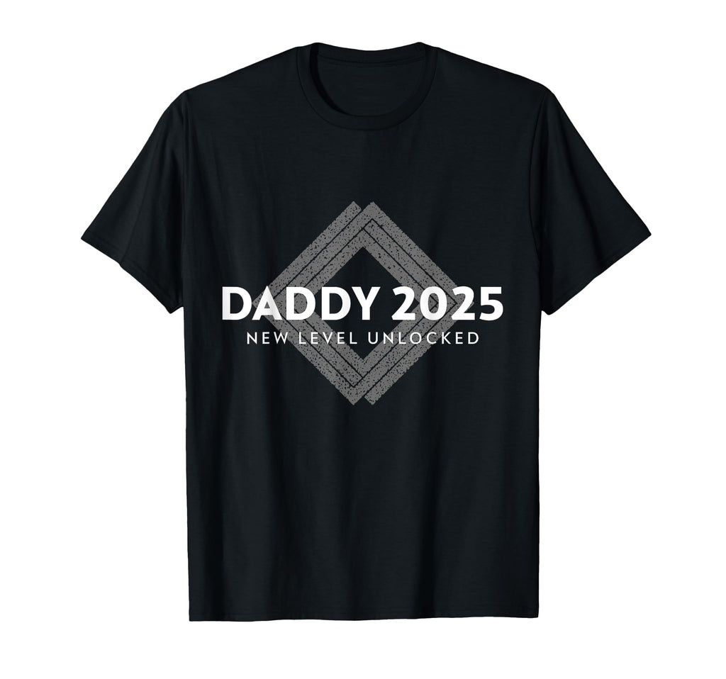 New Level Unlocked Daddy 2025 Gamer T-Shirt - Custom Art Print Men Women - T-Shirt, Sweatshirt, Hoodie