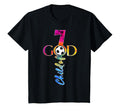 Jesus 7 Years Child God Soccer 7Th T-Shirt - Minimalist Print Unisex - T-Shirt, Sweatshirt, Hoodie