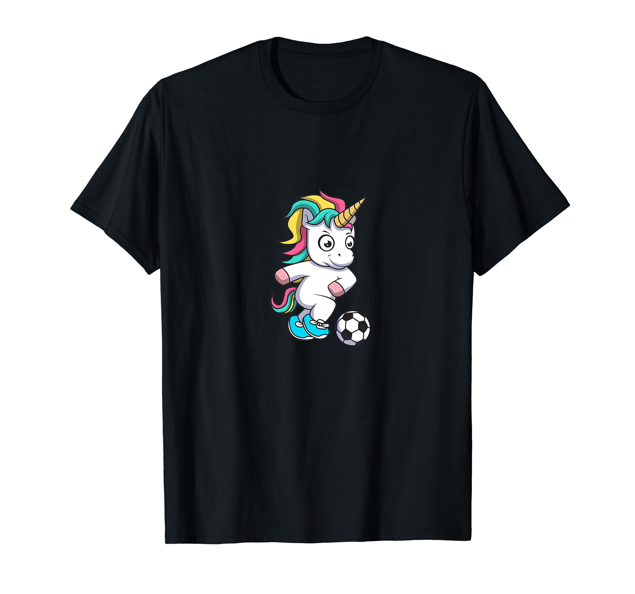 Unicorn Soccer Player T-Shirt - Aesthetic Graphic for Adults - T-Shirt, Sweatshirt, Hoodie