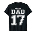 Number 17 Custom Proud Basketball T-Shirt - Aesthetic Graphic for Adults - T-Shirt, Sweatshirt, Hoodie