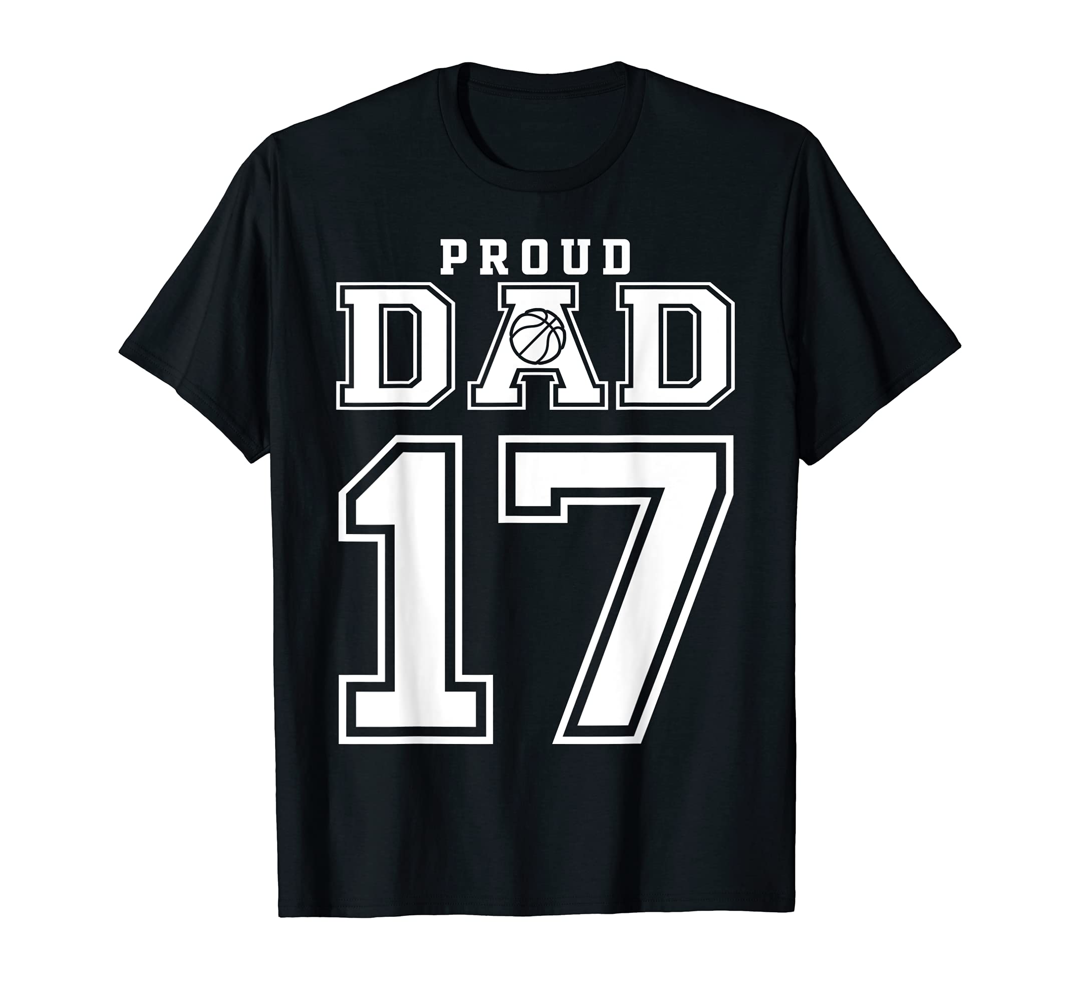 Number 17 Custom Proud Basketball T-Shirt - Aesthetic Graphic for Adults - T-Shirt, Sweatshirt, Hoodie