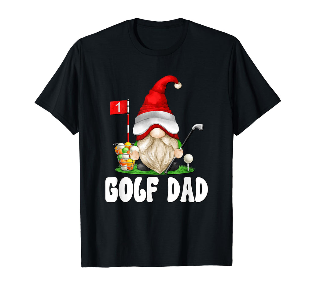 Golfer Dad Gnome Golfing Grandpa Golf T-Shirt - Unique Graphic for Adults - T-Shirt, Sweatshirt, Hoodie