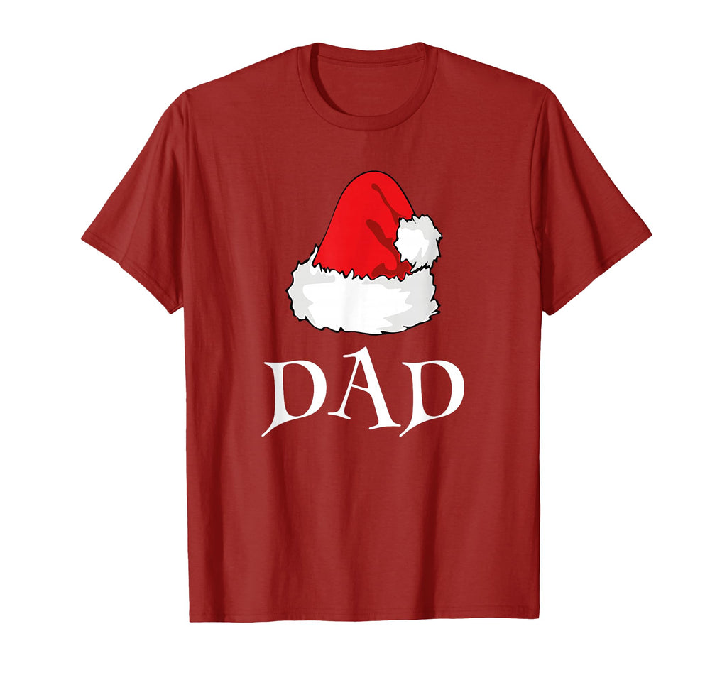 Dad Family Matching Pajama Santa Hat T-Shirt - Fun Novelty Design Men Women - T-Shirt, Sweatshirt, Hoodie